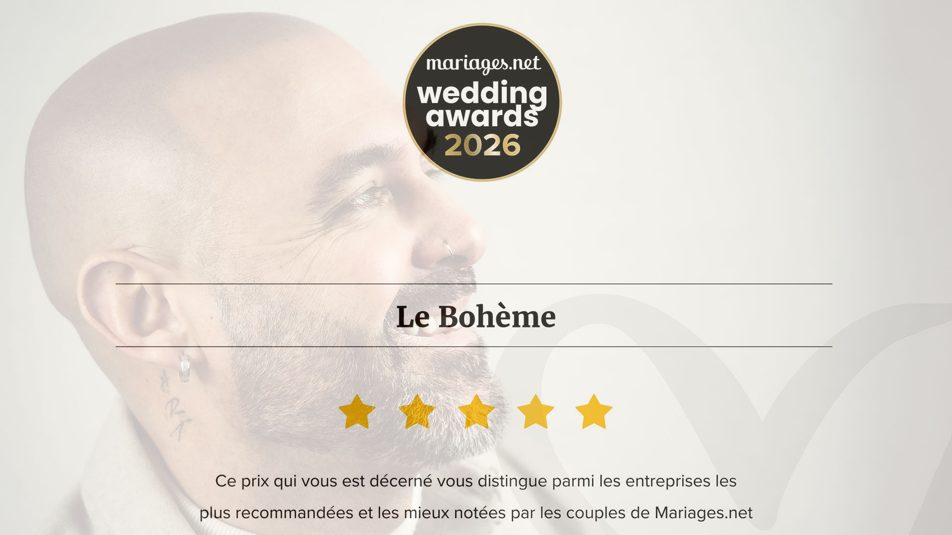 Mon 5ème Wedding Awards